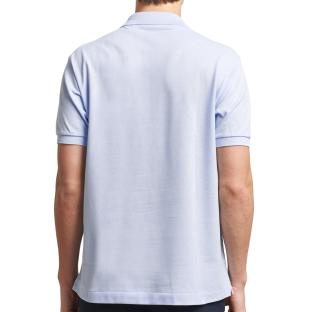 Polo Bleu Homme Lacoste Slim Fit vue 0
