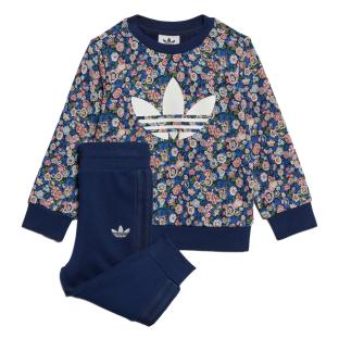 Adidas Crew Girl's navy floral tracksuit Photo of the Espace des Marques %store% store - view of %key%