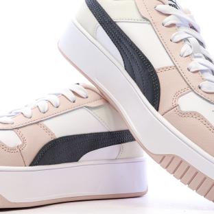Baskets Rose/Blanches Femme Puma Wns Carina Street vue 7