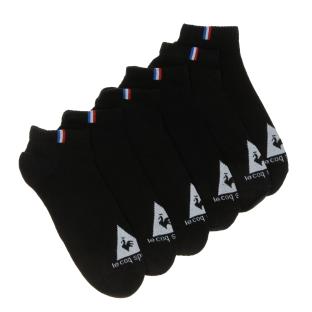 Lot de 3 Paires de Chaussettes Noir Homme Le Coq Sportif Invisibles Sport pas cher