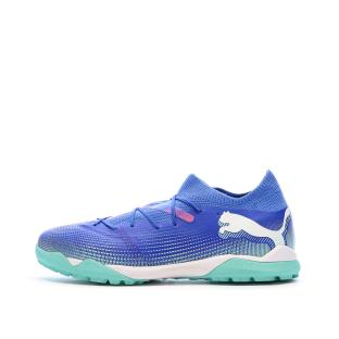 Chaussures de Foot Bleues Homme Puma Future 7 Match TT pas cher