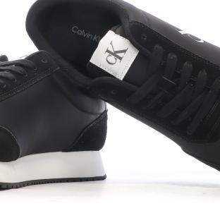 Baskets Noires Homme Calvin Klein Jeans Retro vue 7