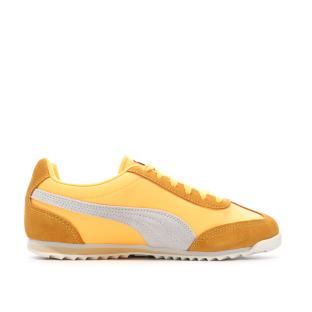 Baskets Orange Mixte Puma Arizona Nylon vue 2