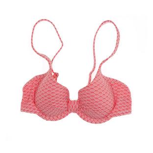 Haut de Bikini Rouge/motifs Femme Nana Cara Soleil pas cher