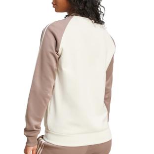 Veste Blanche/taupe Femme Adidas Sst Track vue 0