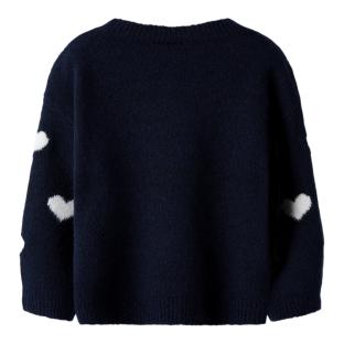 Pull Marine Fille Name it Fona vue 2