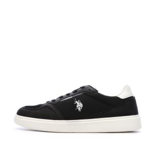 Baskets Noires Homme US Polo ASSN Byron pas cher
