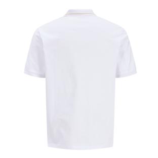 Polo Blanc Homme Jack & Jones Jordean vue 0