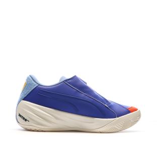 Chaussures de basket Bleu Homme Puma All-pro Nitro Childhood vue 2