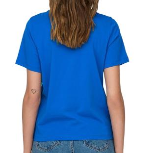 T-shirt Bleu Femme JDY Pisa vue 2