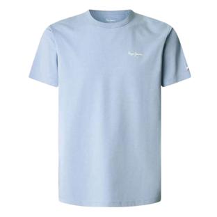 T-shirt Bleu Homme Pepe Jeans Original Basic vue 2