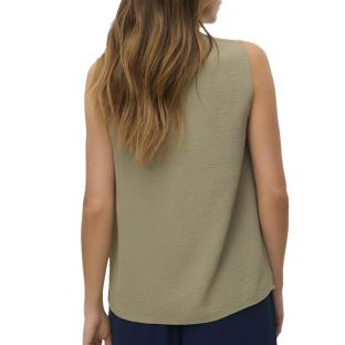 Top Kaki Femme Vero Moda Malva vue 0