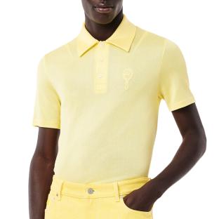 Polo Jaune Homme Lacoste Runway DH6801 vue 0