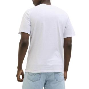 T-Shirt Blanc Homme Jack & Jones Jaxon vue 0