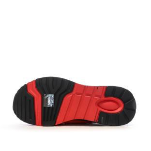 Baskets Noires/Rouge Garçon Kappa San Puerto Lace vue 0