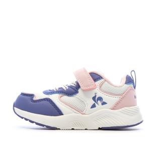 Baskets Bleu/Rose Fille Le Coq Sportif Lsc Runner pas cher
