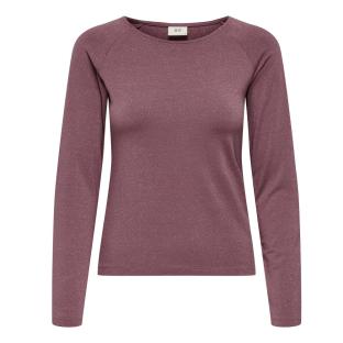 T-Shirt Manches Longues Rose Femme JDY Kaiser vue 0