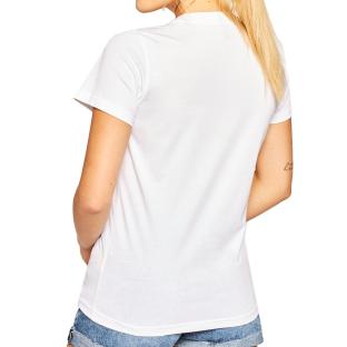 T-shirt Blanc Femme LEE Neci vue 2