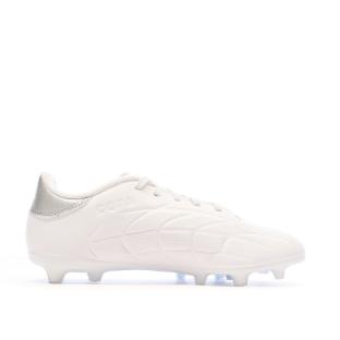 Chaussures de football Blanches Garçon Adidas Copa vue 0
