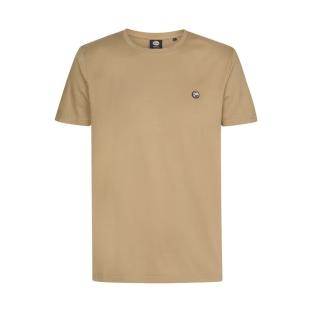 T-shirt Marron Clair Homme Petrol Industries TSR002-9999 pas cher