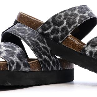 Sandales Noir Femme Kaporal Solinea vue 0