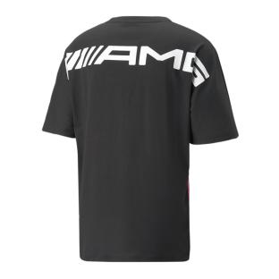 T-shirt Noir Homme Puma Mercedes 538456 vue 2
