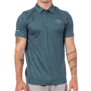 Polo Bleu Moyen Homme Lacoste DH5348 vue 0