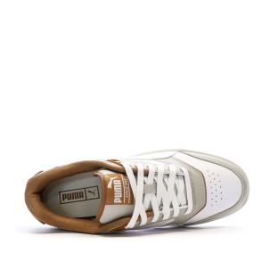 Baskets Beiges/Camel Homme Puma Doublecourt03 vue 4