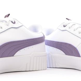 Baskets Blanches/Violettes Femme Puma Carina 2.0 vue 7