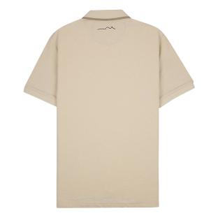 Polo Beige Homme Teddy Smith Soner vue 2