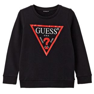 Sweat Noir Garçon Guess pas cher