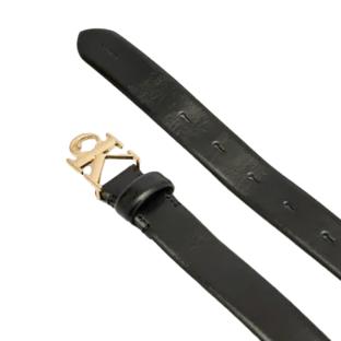 Ceinture Noire Femme Calvin Klein Jeans Buckle vue 2
