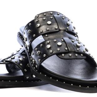 Sandales Noires Femme Carmela Bridas vue 0