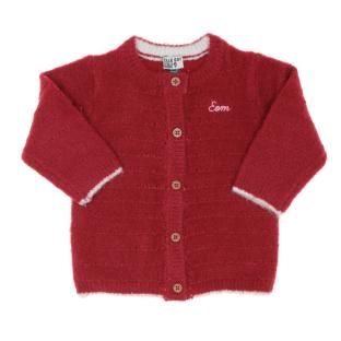 Gilet Rose Framboise Fille EOM Chardi pas cher