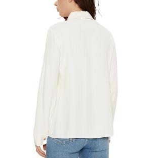 Chemise Ecru Femme Tommy Hilfiger Soft Viscose Regular vue 2