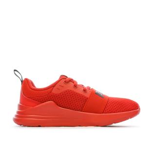 Baskets Rouge Garçon Puma Wired vue 2
