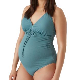 Maillot de bain de Grossesse Vert Femme Mamalicious Lora pas cher