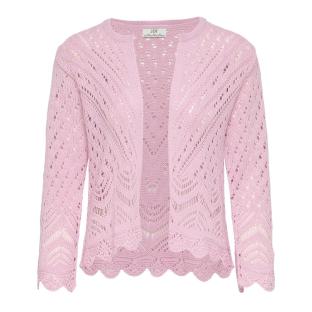 Cardigan Rose Femme JDY Sun 3/4 Cropped vue 0