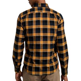 Chemise à Carreaux Marine/Camel Homme Timberland Solucell Buffalo vue 0