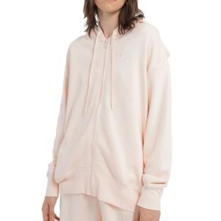 Sweat Zippe à Capuche Rose Pale Femme Nike Air vue 0