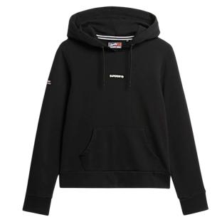 Sweat à Capuche Noir Femme Superdry Plain Hood pas cher