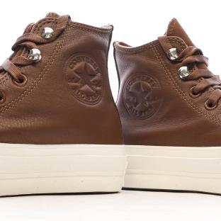 Baskets Marrons Femme Converse All Star Lift Platform vue 7