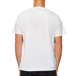 T-Shirt Blanc/Noir Homme Calvin Klein Jeans LV04RD818G vue 0