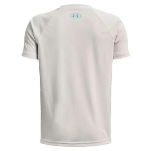 T-shirt Blanc Garçon Under Armour Tech Big vue 2
