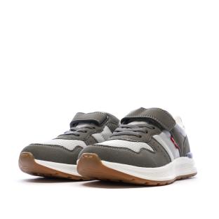 Baskets Grise Garçon Levi's Oakland vue 0