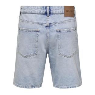 Short en Jean Bleu Clair Homme Only & Sons Onsedge vue 2