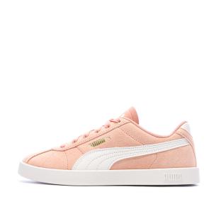 Baskets Rose Corail Fille Puma Club vue 0