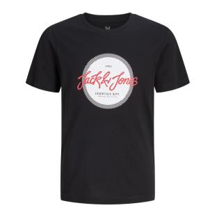 T-Shirt Noir Garçon Jack & Jones Hurban vue 0