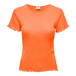 T-shirt Orange Femme JDY Salsa Life pas cher