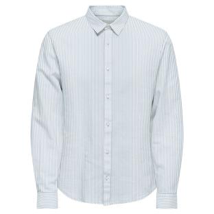 Chemise Bleu Homme Only & Sons Cantley Life vue 0